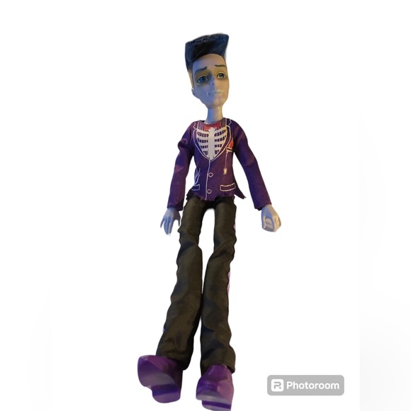 Monster High Doll "Loves not Dead" Sloman Slo Mo Mortavitch Shoes & Outfit 2008 - Picture 1 of 7